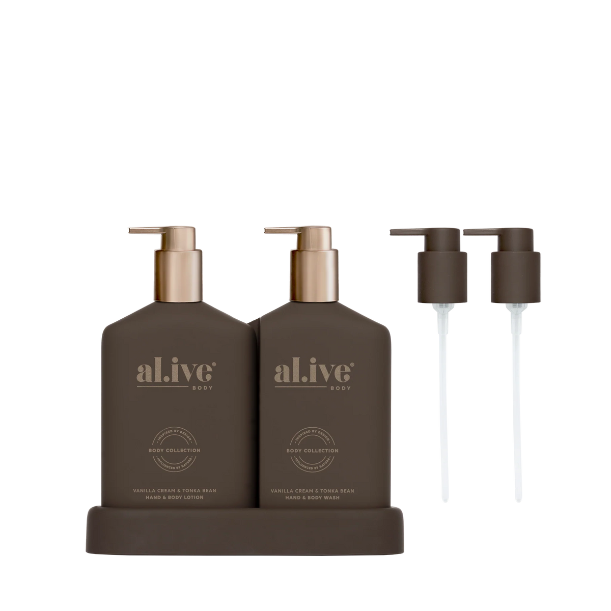 Transformative Wash & Lotion Duo - Vanilla Cream & Tonka Bean - LIMITED EDITION