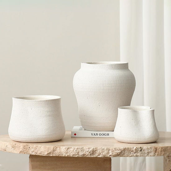 Sandfaced Bellied Vase