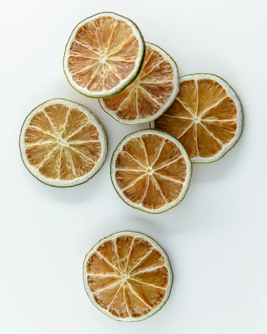 Dried Lime Garnish - 10 slices