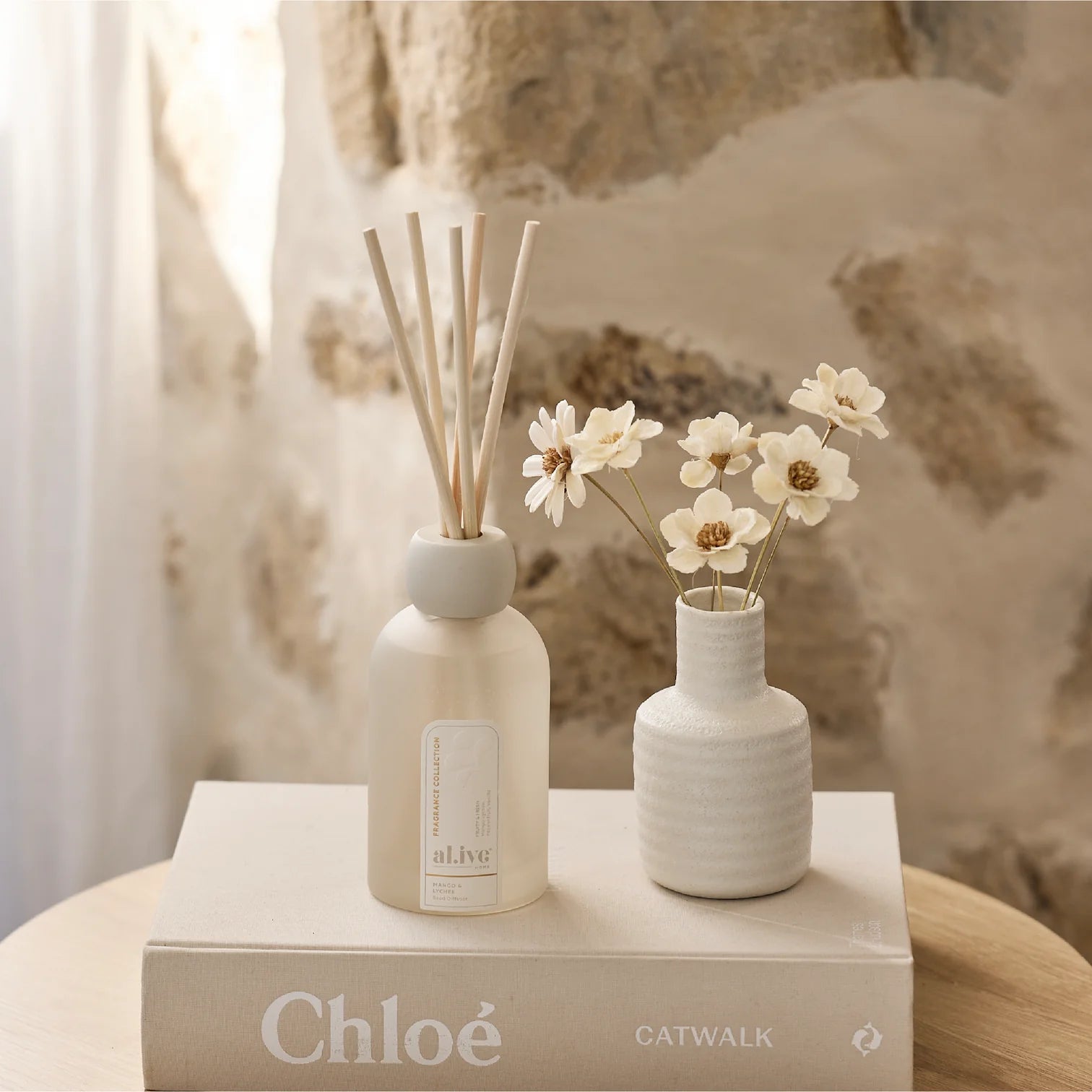 a.live reed diffuser - mango & lychee