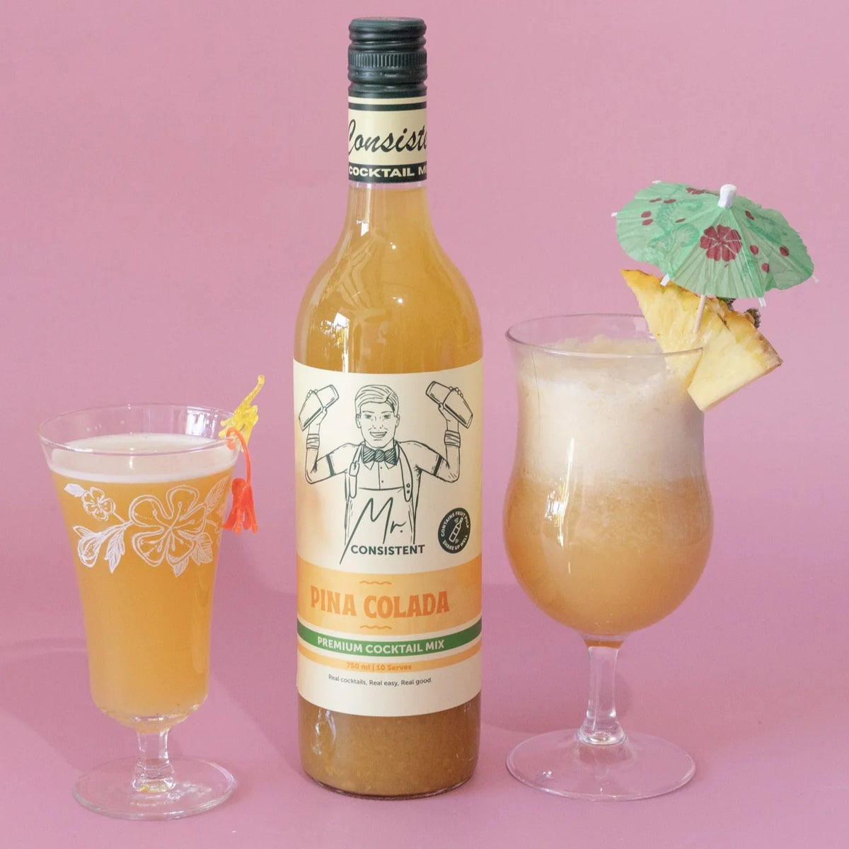 Pina Colada Cocktail Mixer - 10 Serves