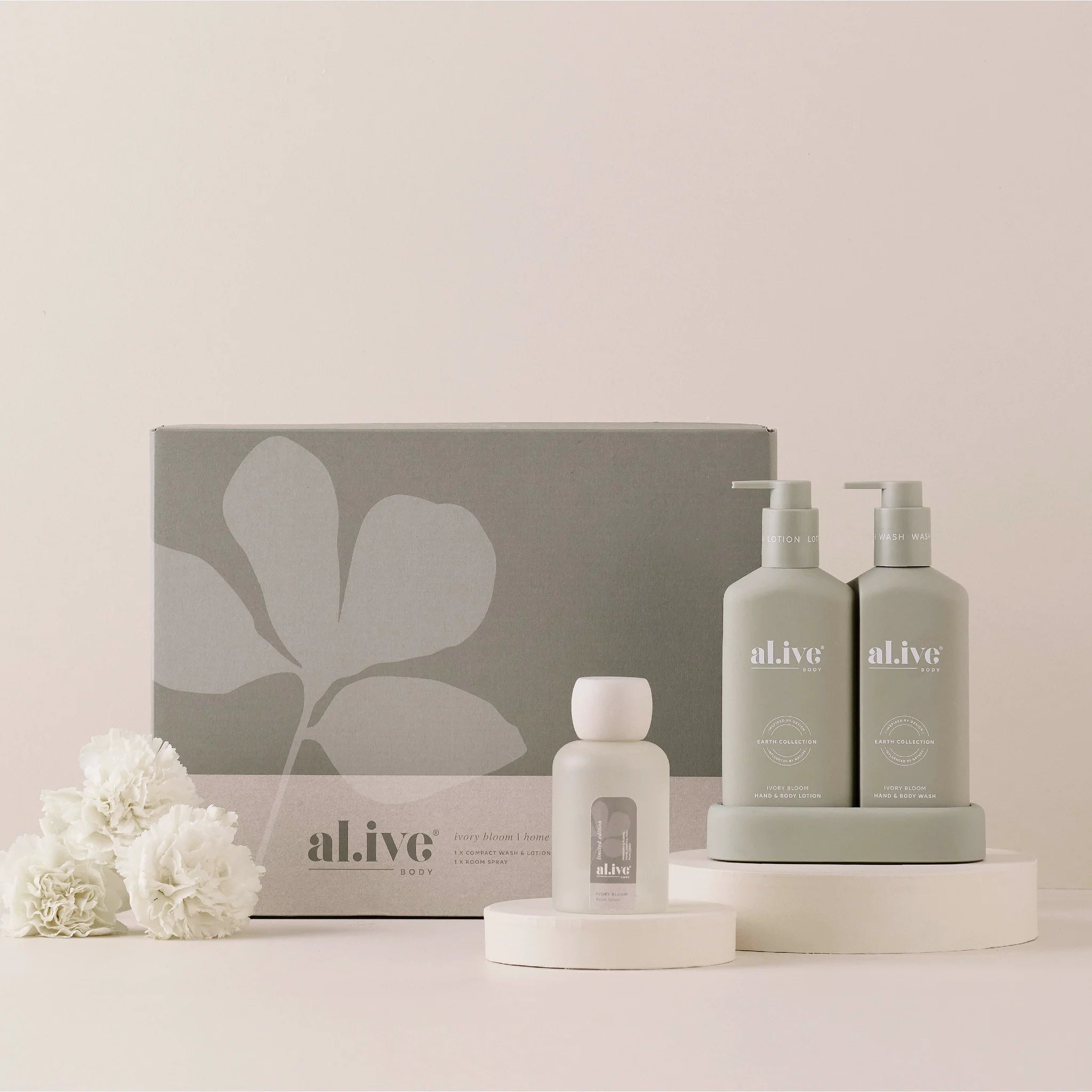Home ritual set - ivory bloom