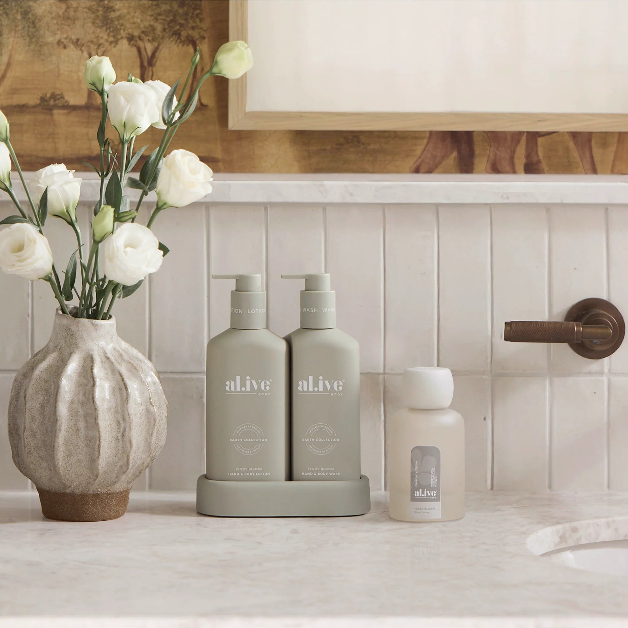 Home ritual set - ivory bloom