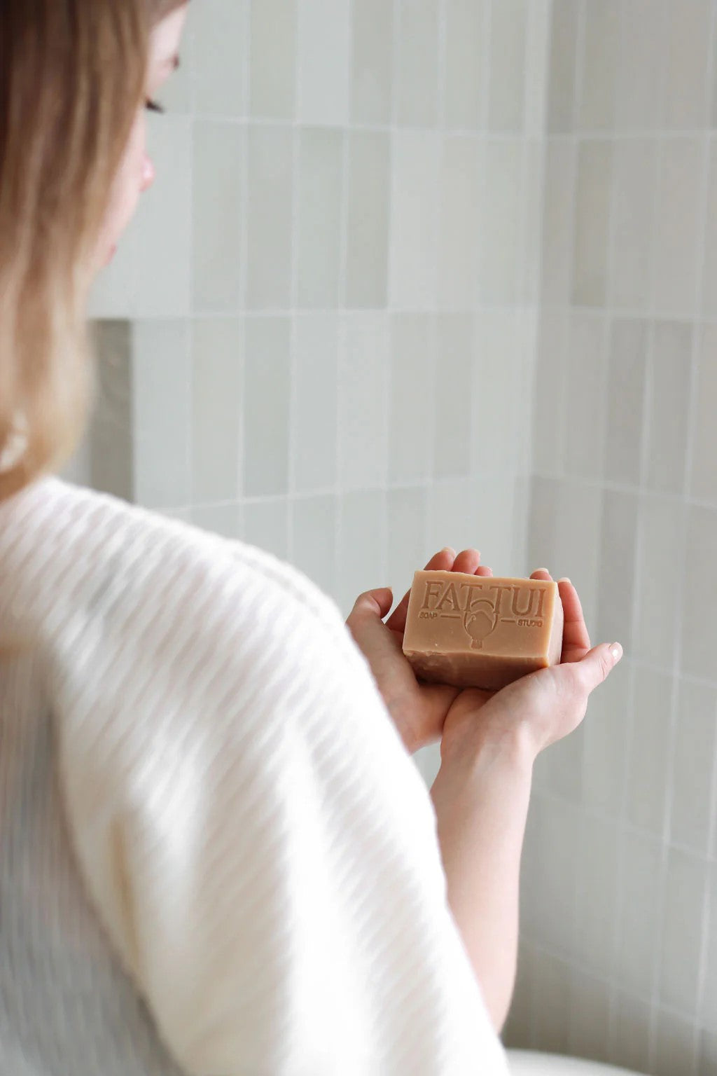 Kombucha and Pink Clay Soap - Bar