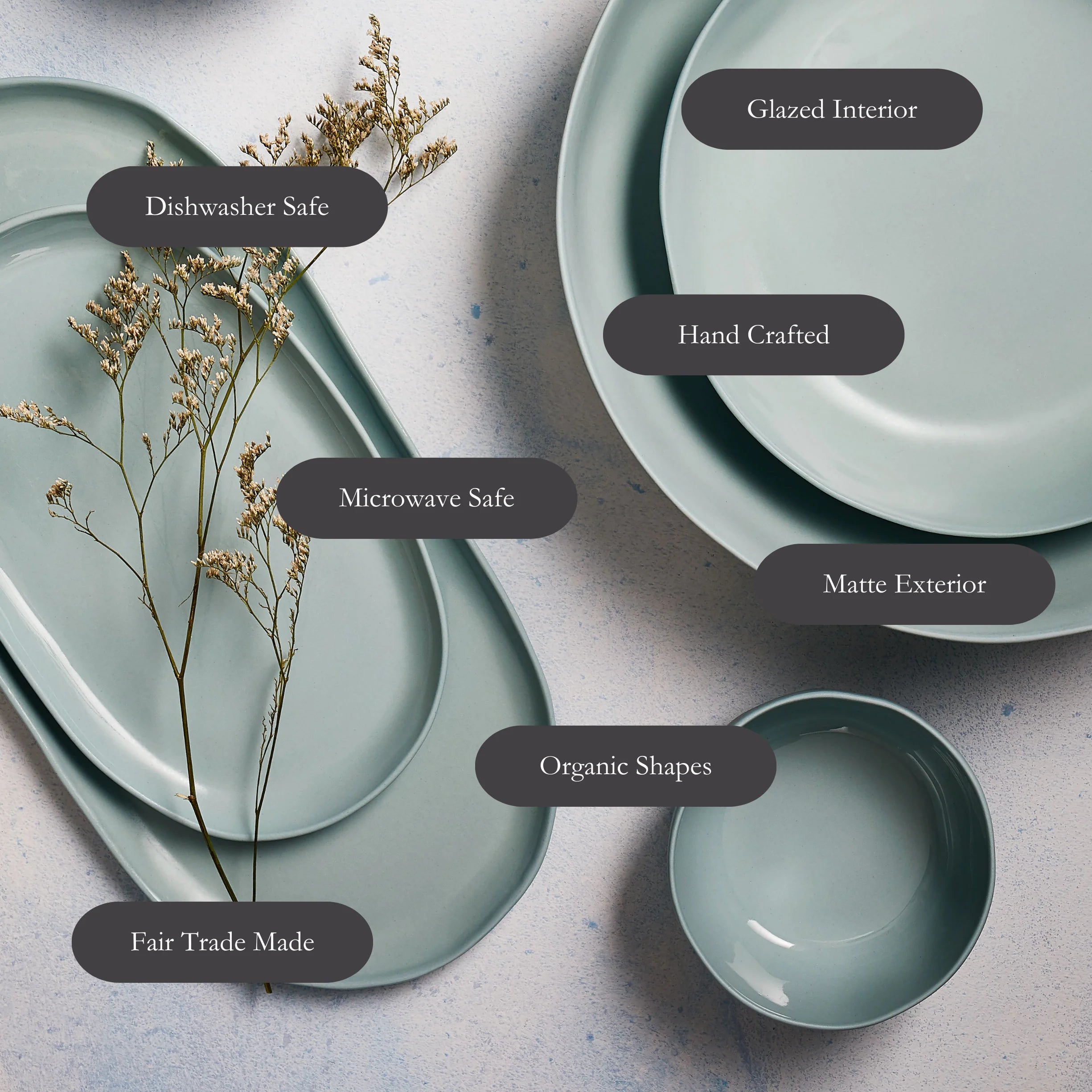 Yala Jug, Small, Chalk