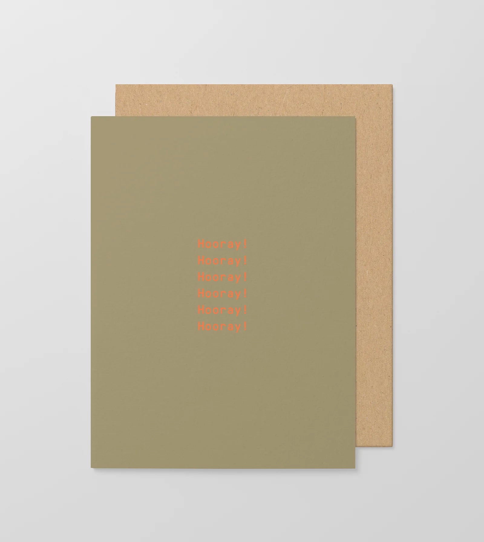Hooray Repeat greeting card