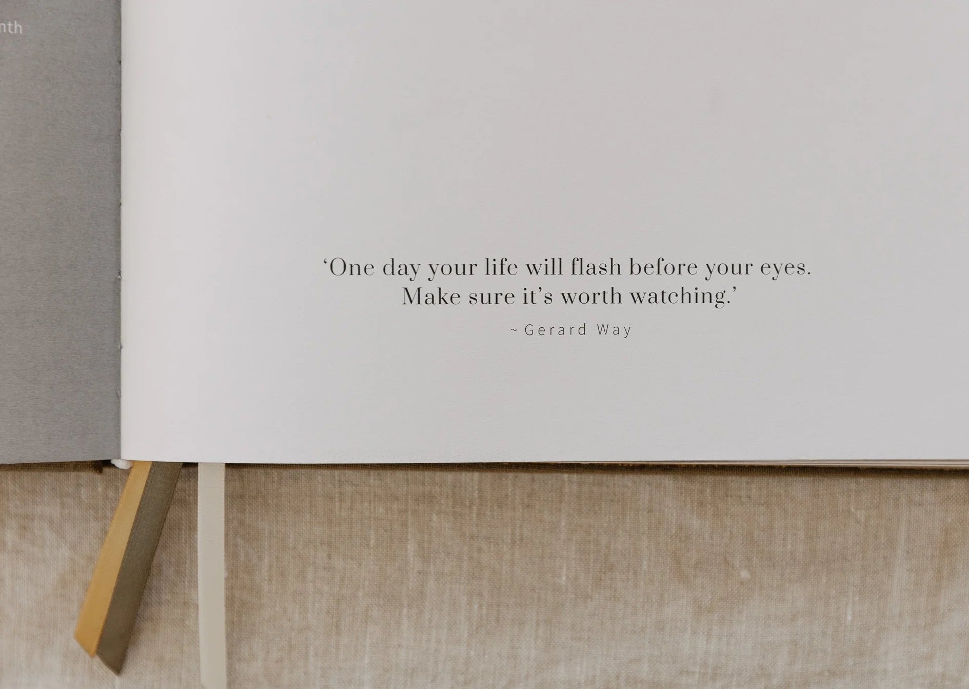 YOU. The Well-being Journal - Sand