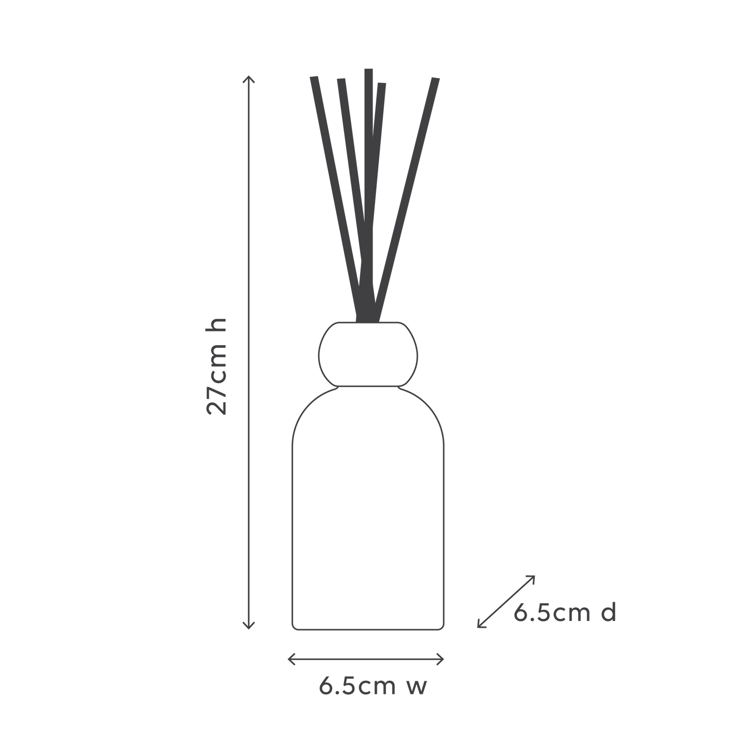 a.live reed diffuser - mango & lychee