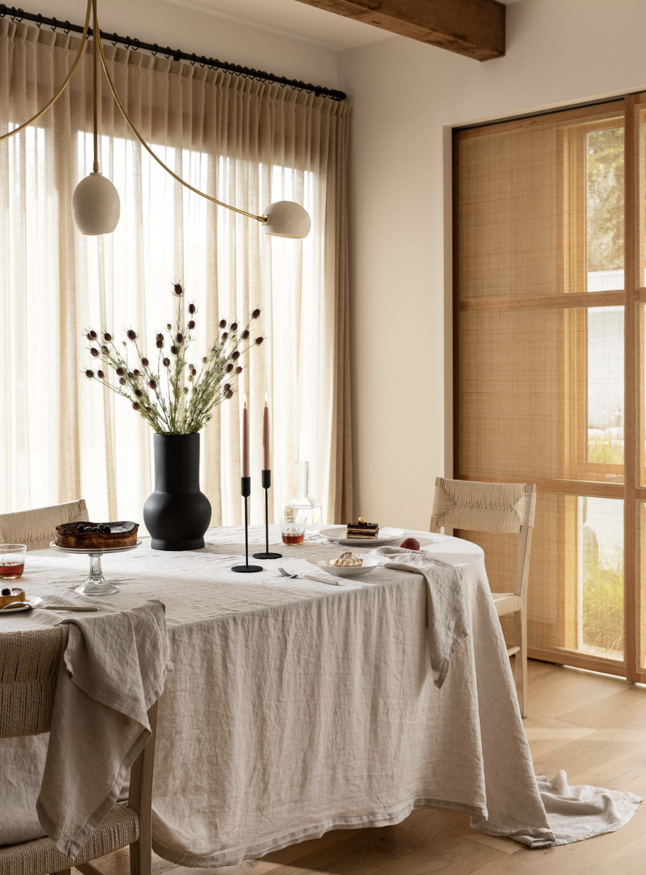 Moss Oatmeal French Linen Napkin Set