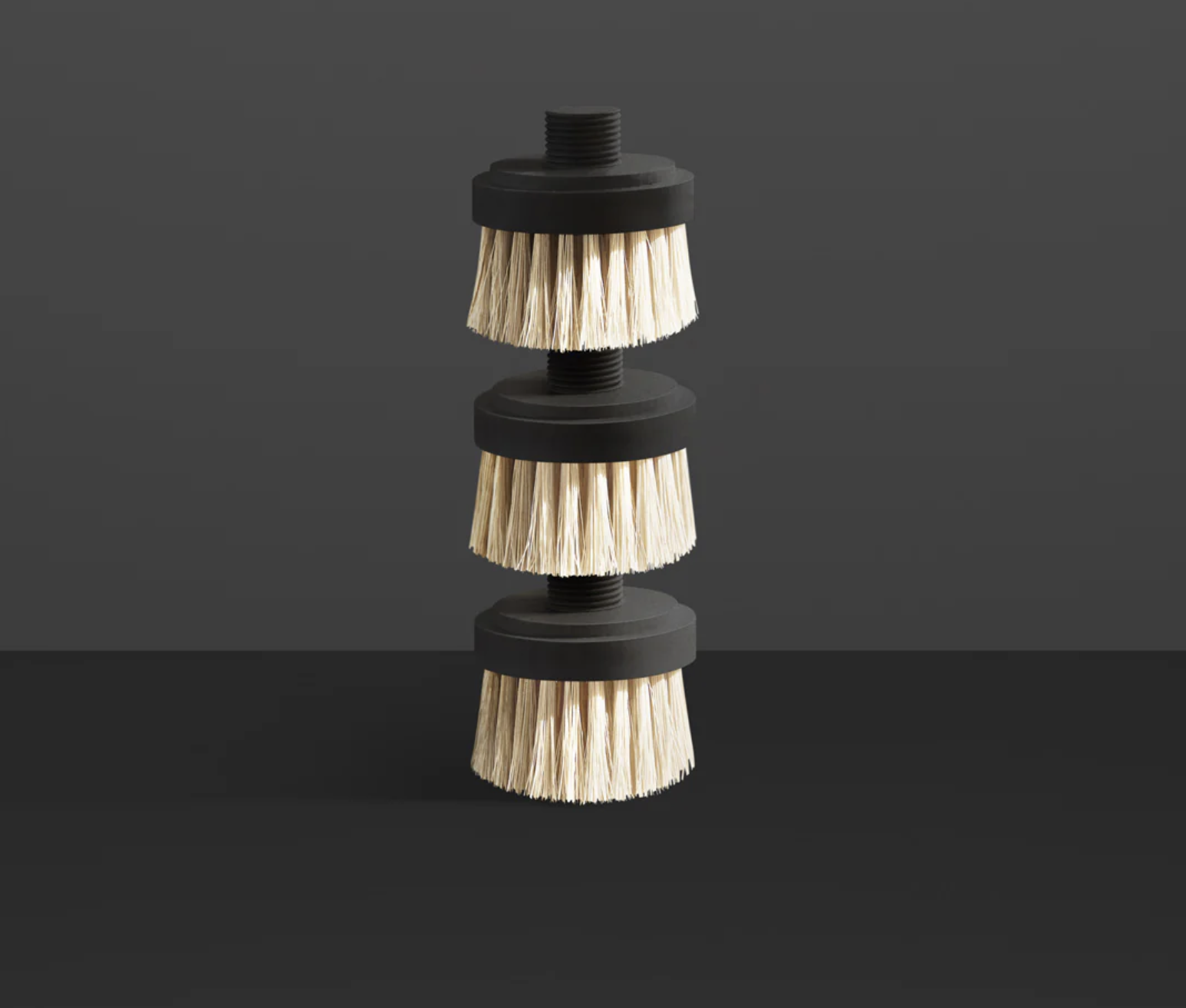 Brush Heads - Black x3