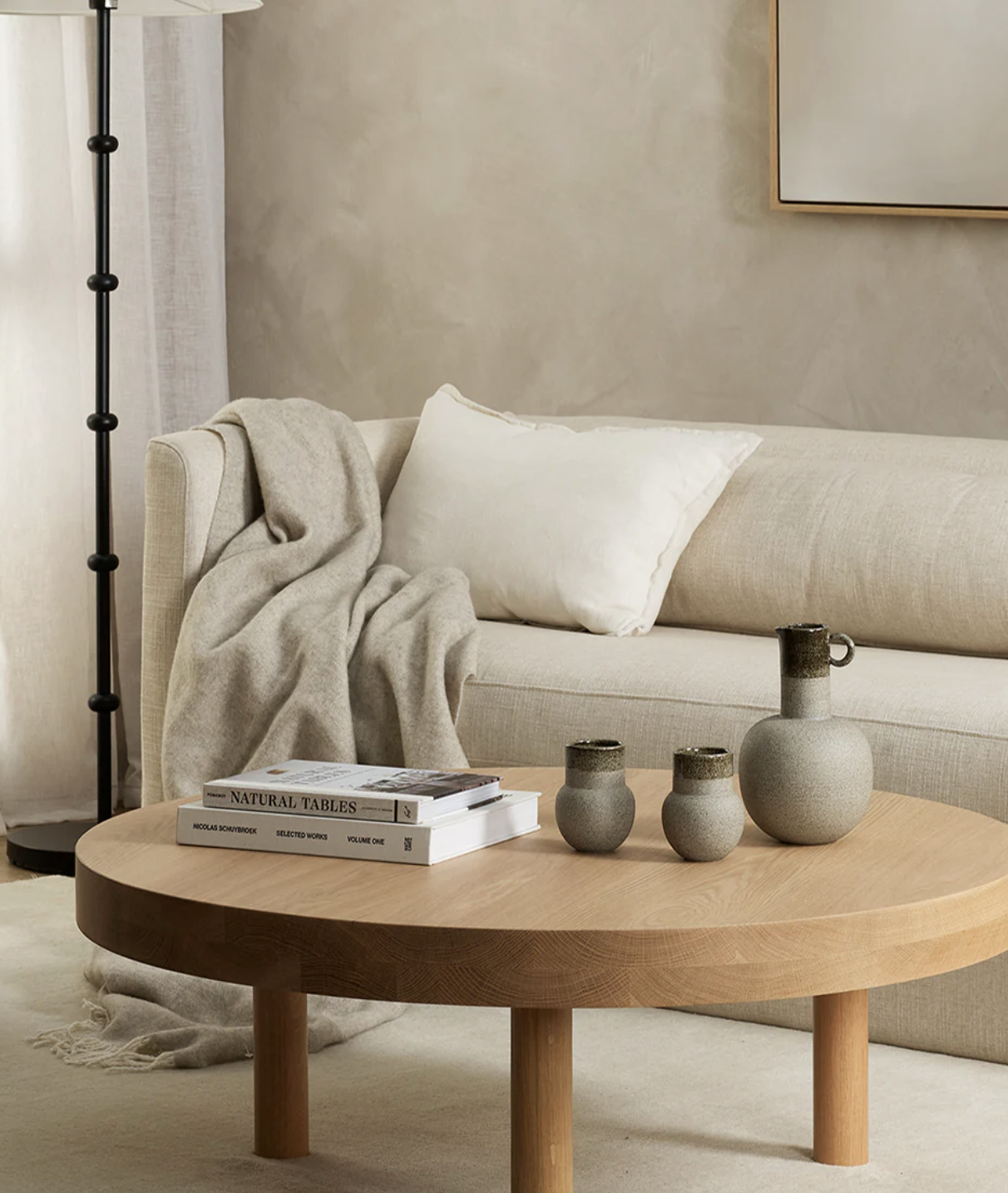 Arcadia Cushion  - Almond 40 x 60cm