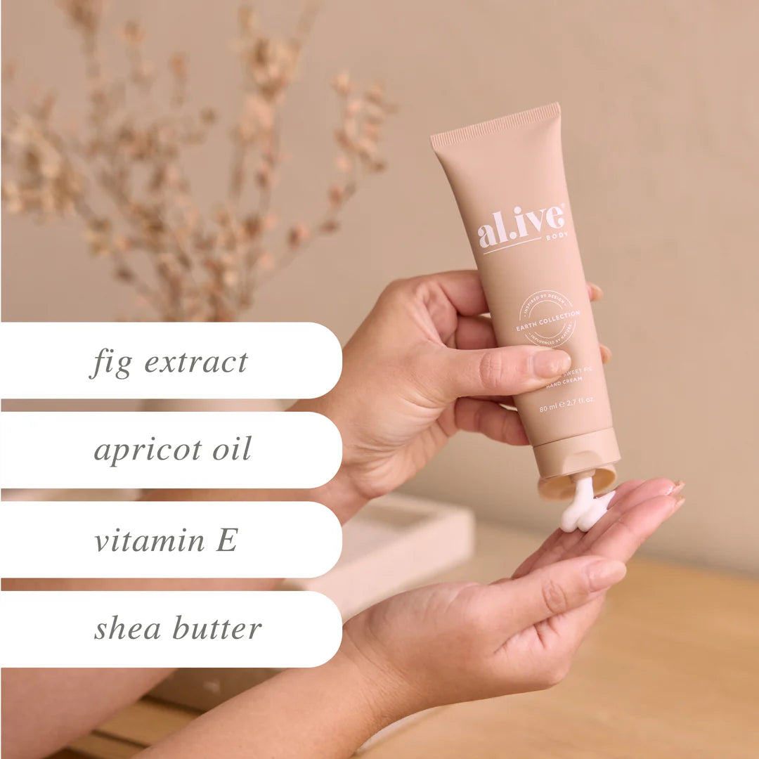 ali.ve - handcream - apricot and sweet fig