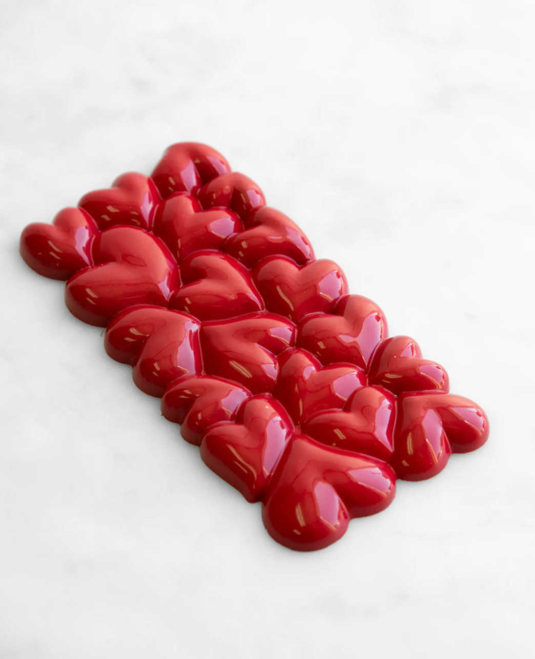Gianduja Hazelnut Red Heart Bar