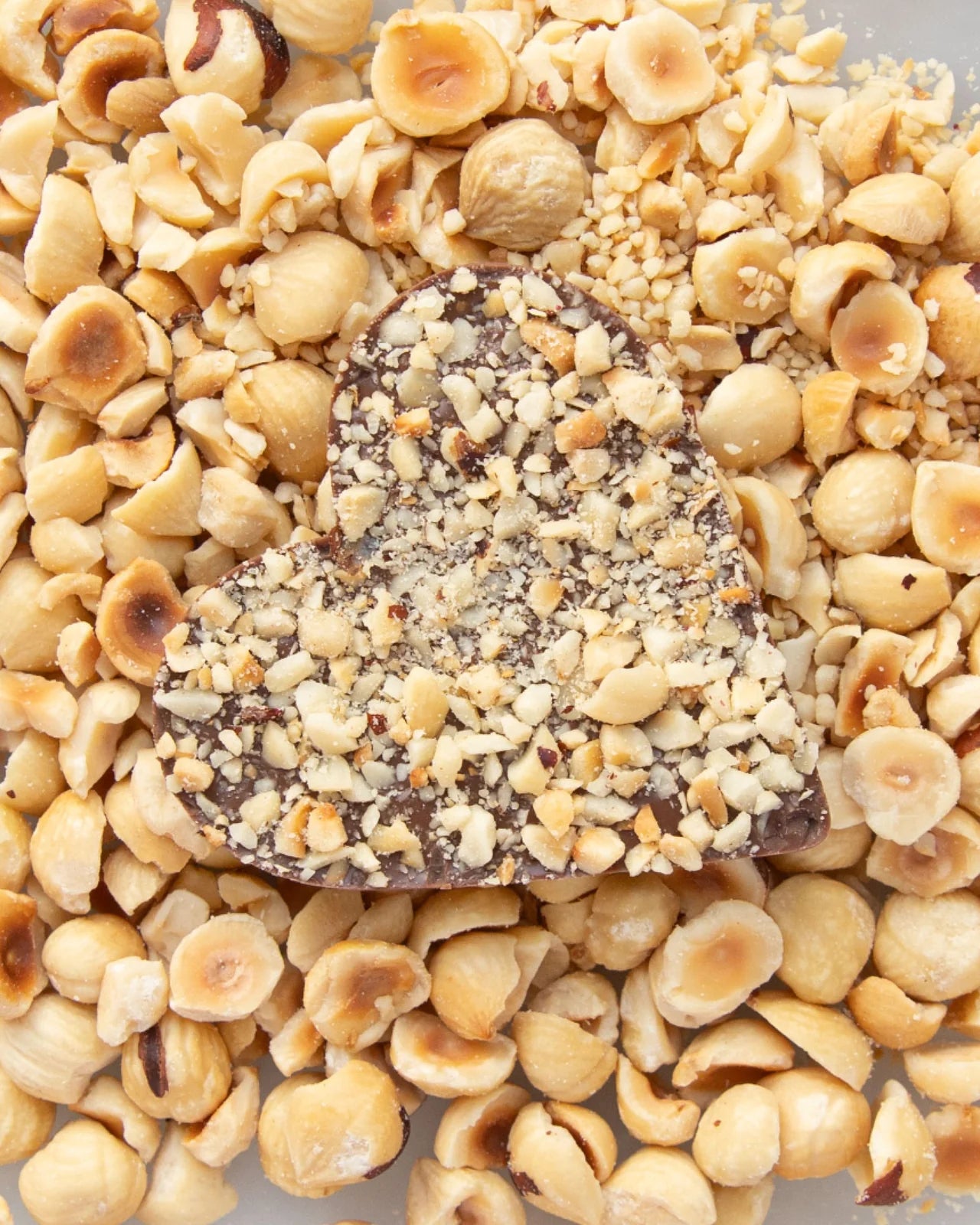 Hazelnut Milk Chocolate Mini Heart
