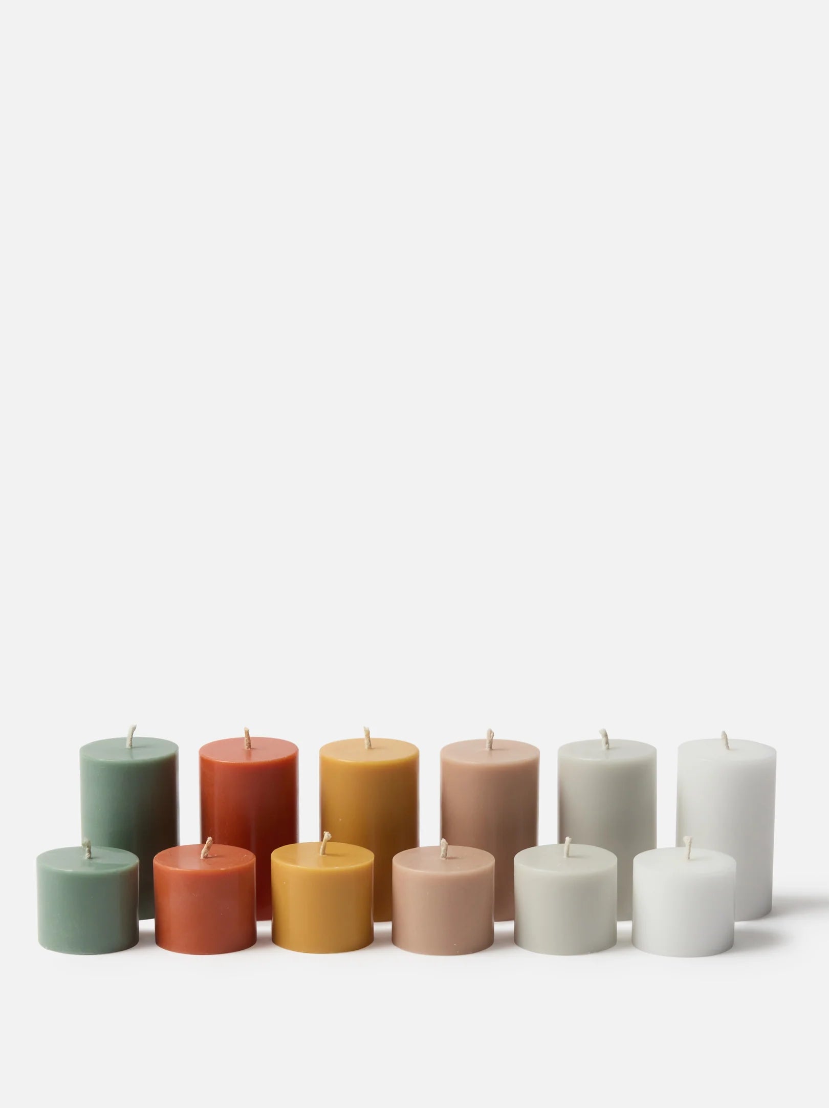 Citta -  Pillar Candle Set / 4 - Small