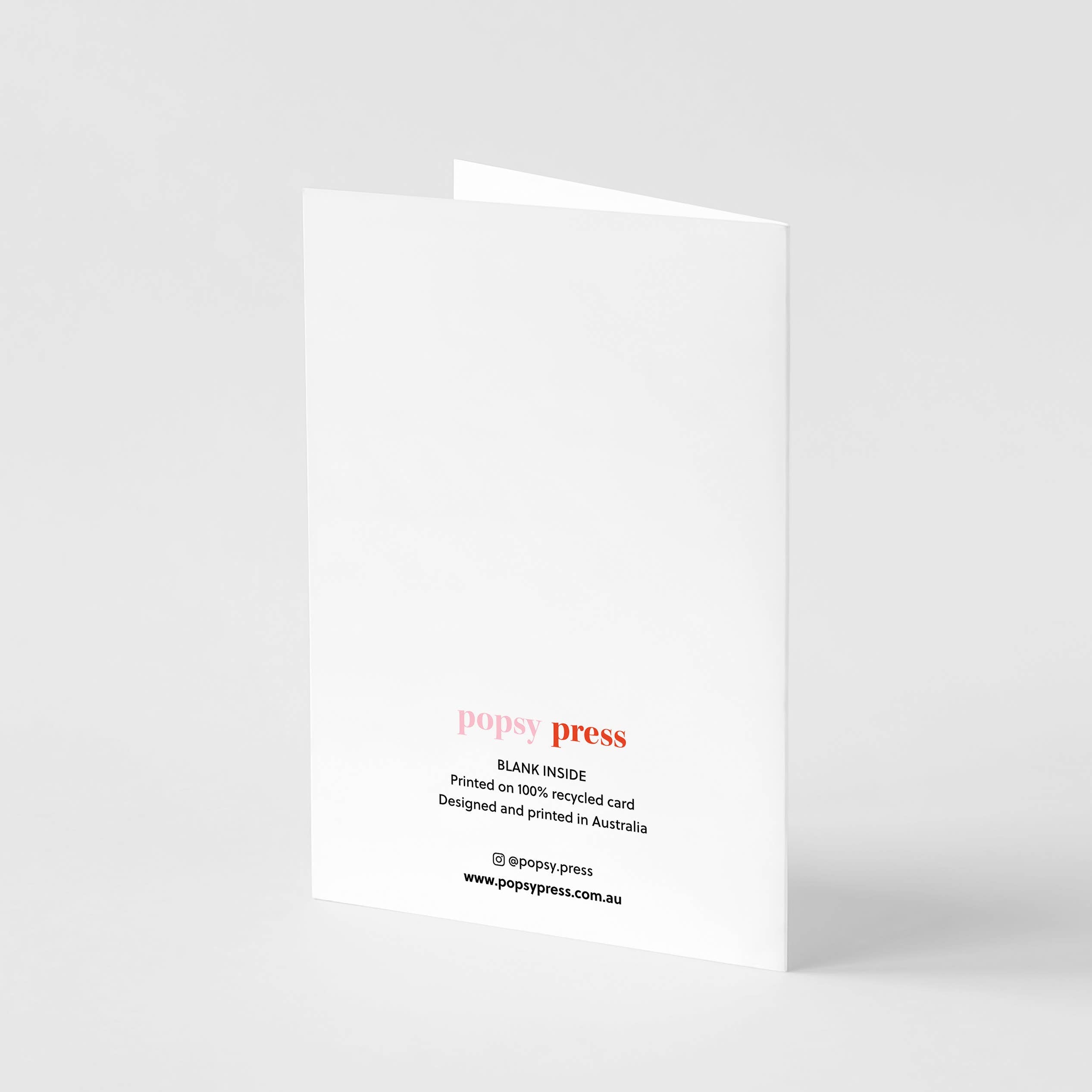 Stripy Happy Birthday Card