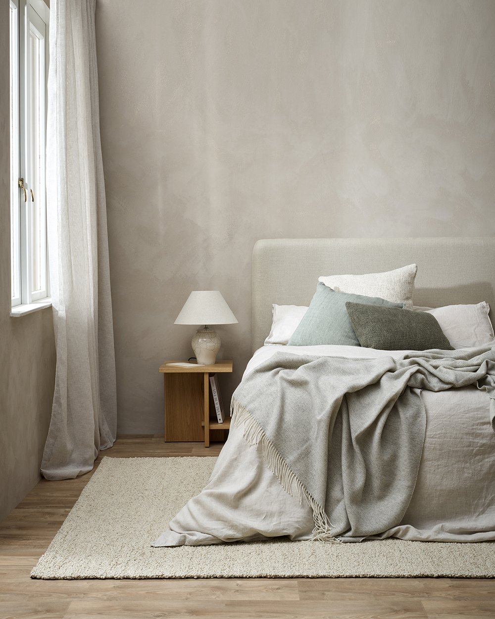 Cyprian Sage Lumbar Cushion - 40 x 60cm