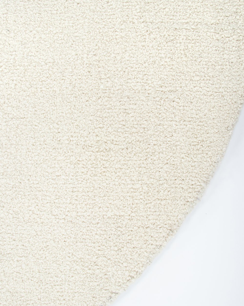 Baya | Dorset Round Rug - Natural White