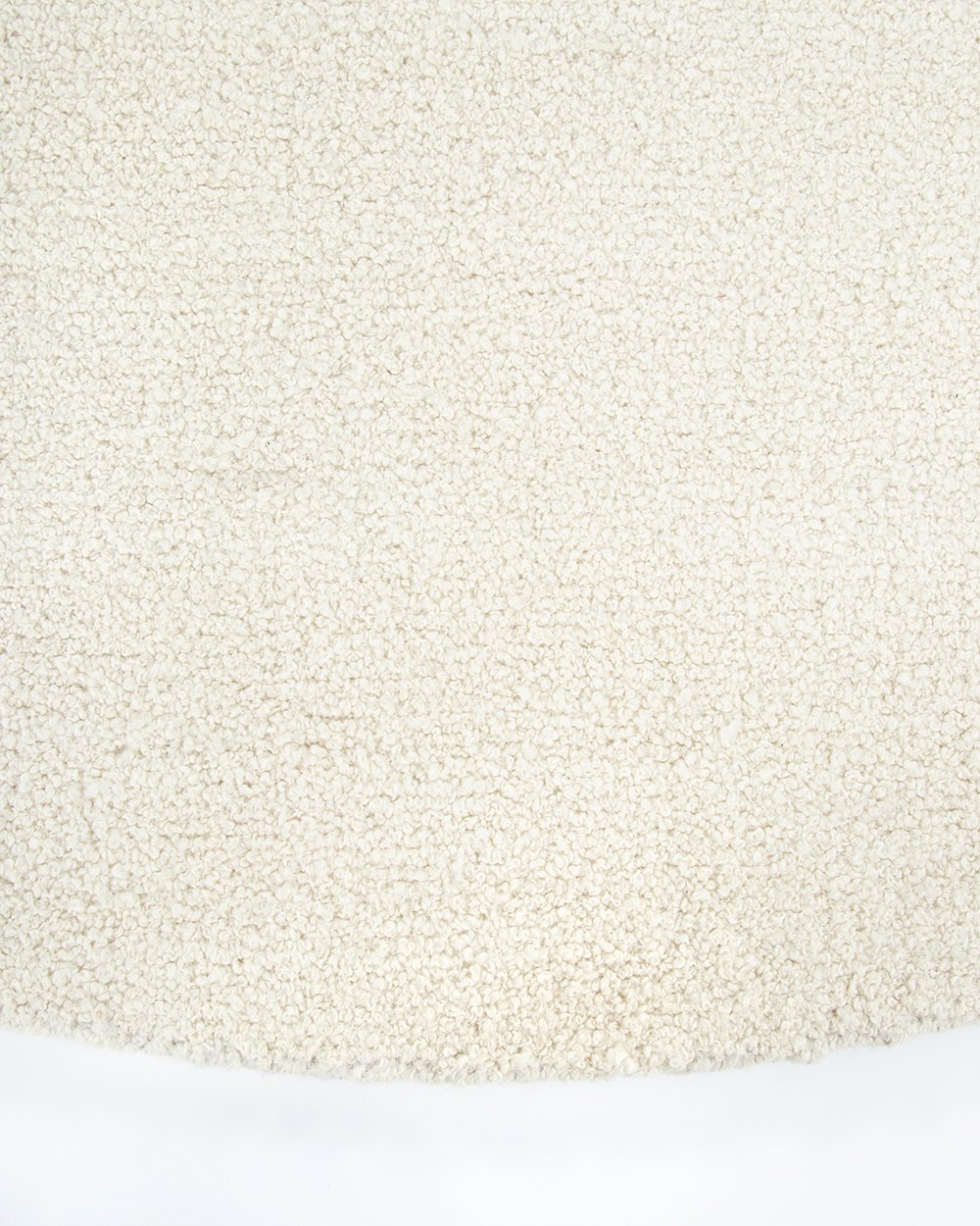 Baya | Dorset Round Rug - Natural White