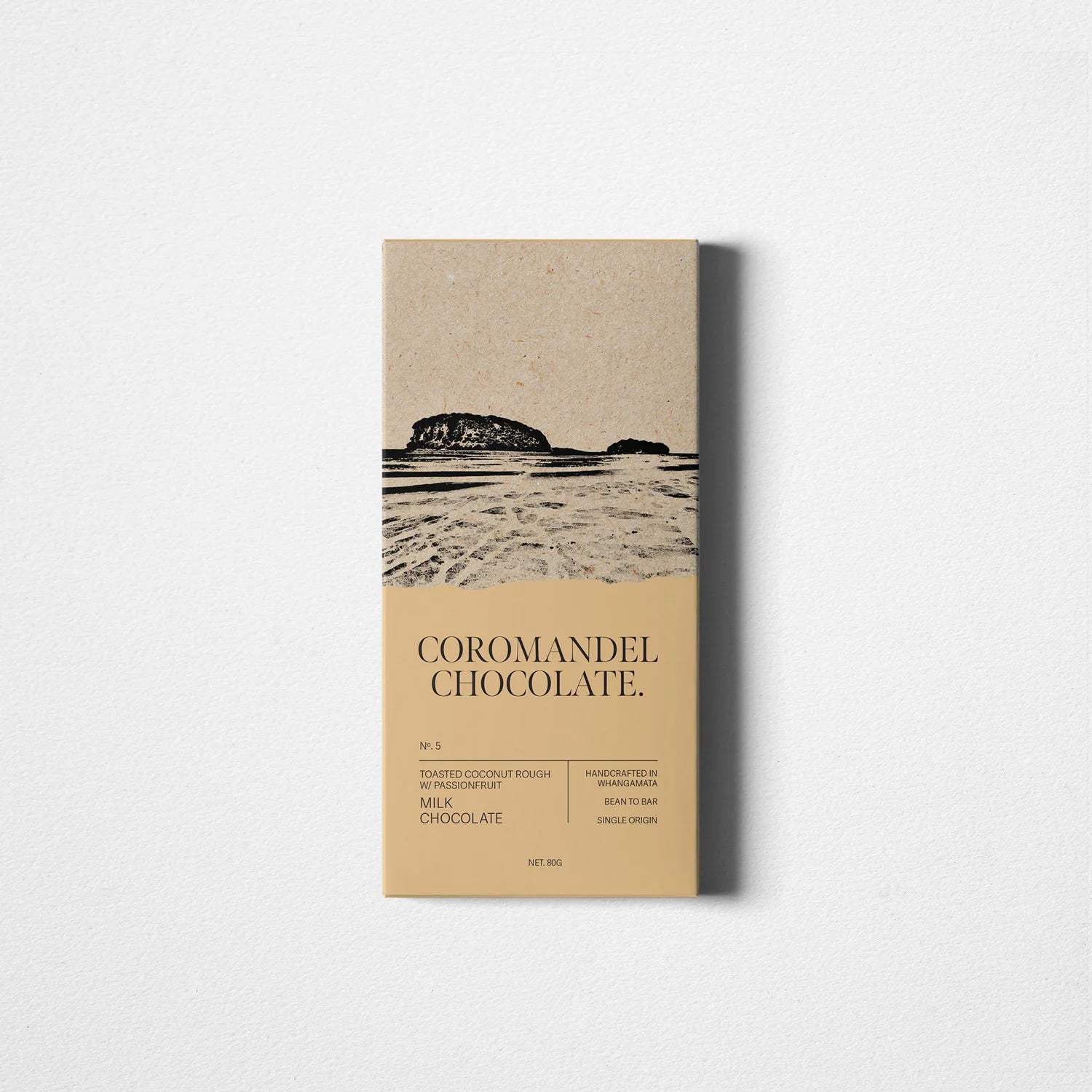 Toasted Coconut Rough w/ Passionfruit Milk Chocolate