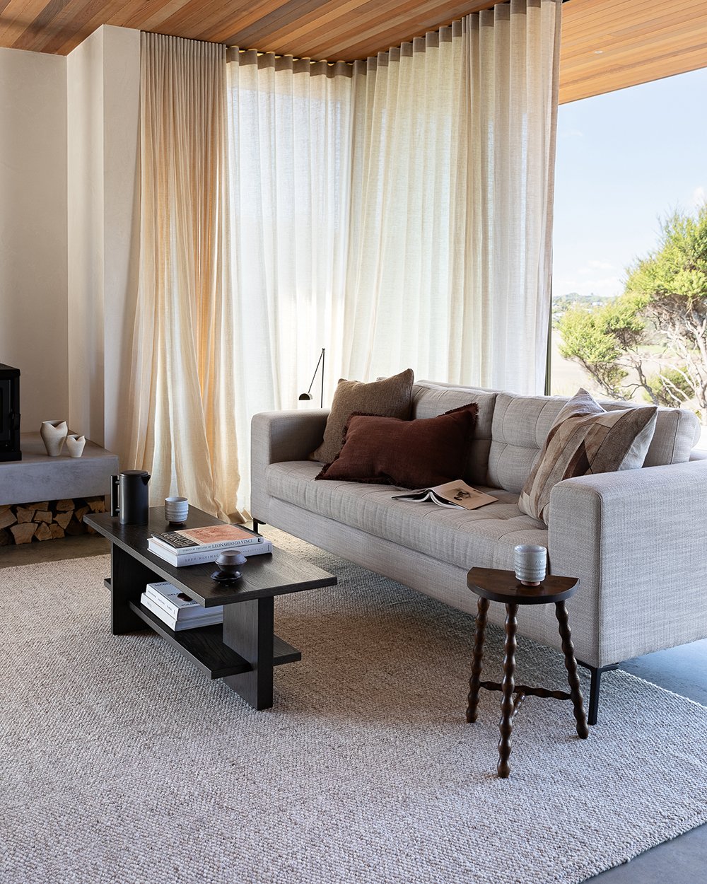 Baya | Omaha Floor Rug  - Pebble
