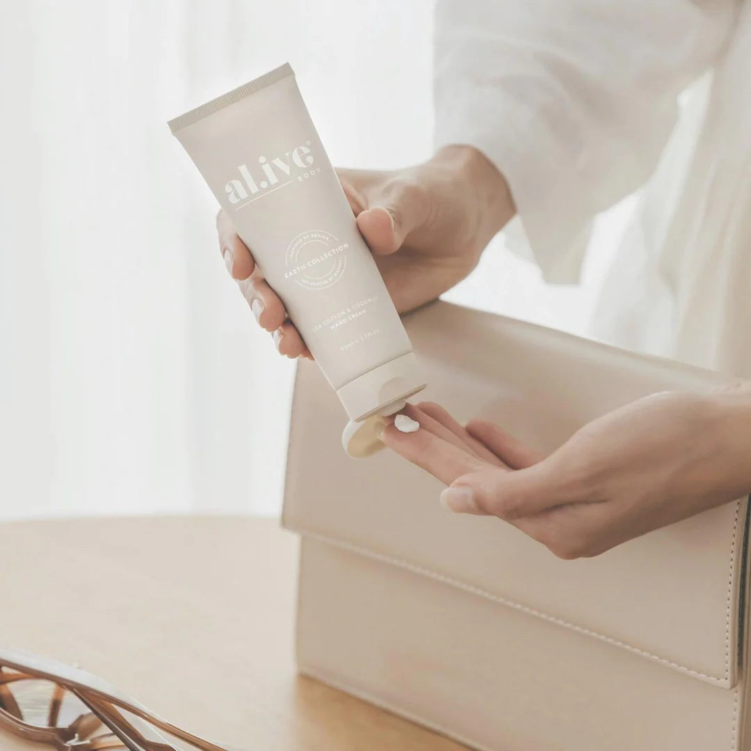 ali.ve - hand cream - sea cotton & coconut