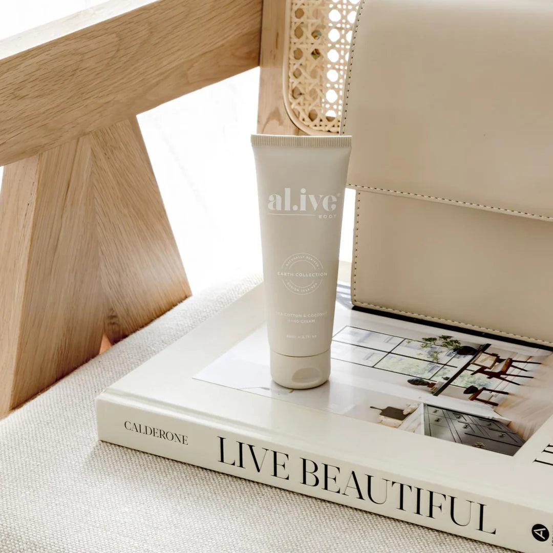 ali.ve - hand cream - sea cotton & coconut