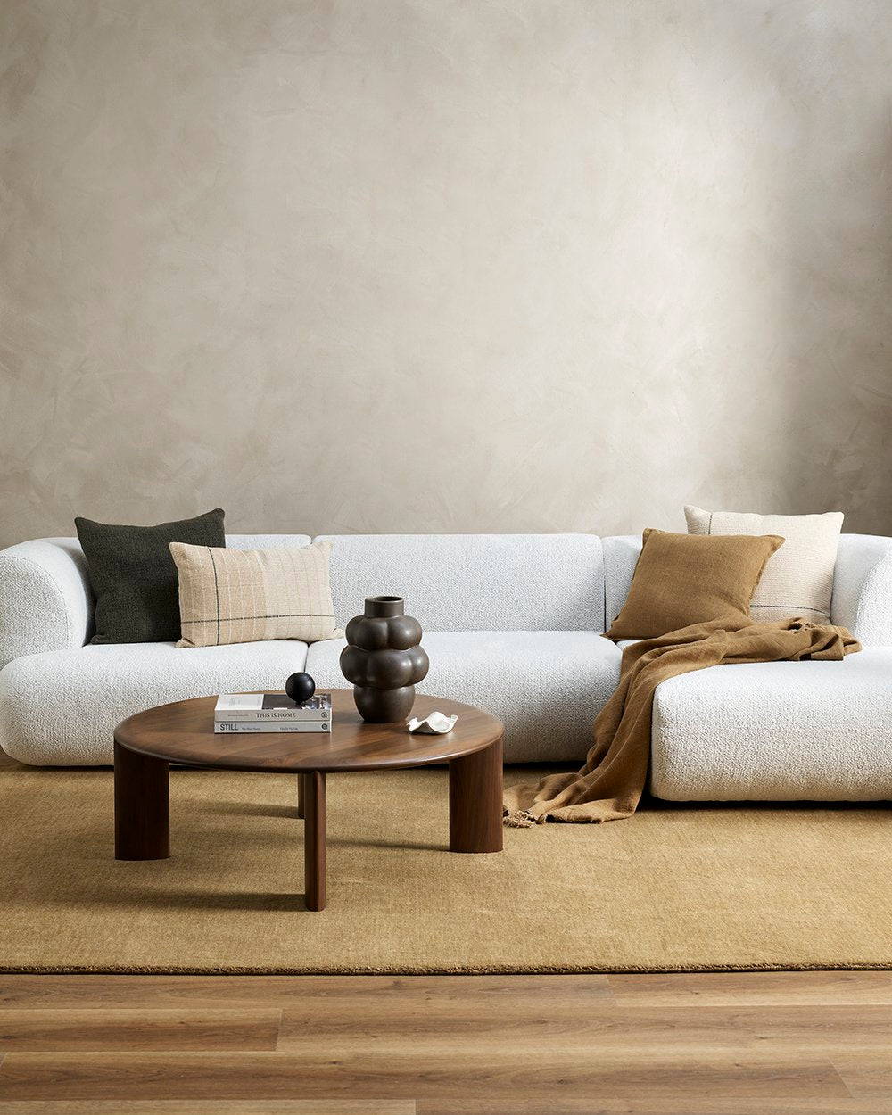 Baya | Sandringham Floor Rug  - Fenugreek