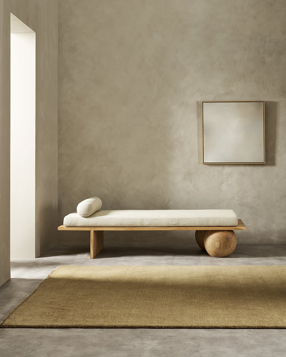 Baya | Sandringham Floor Rug  - Fenugreek