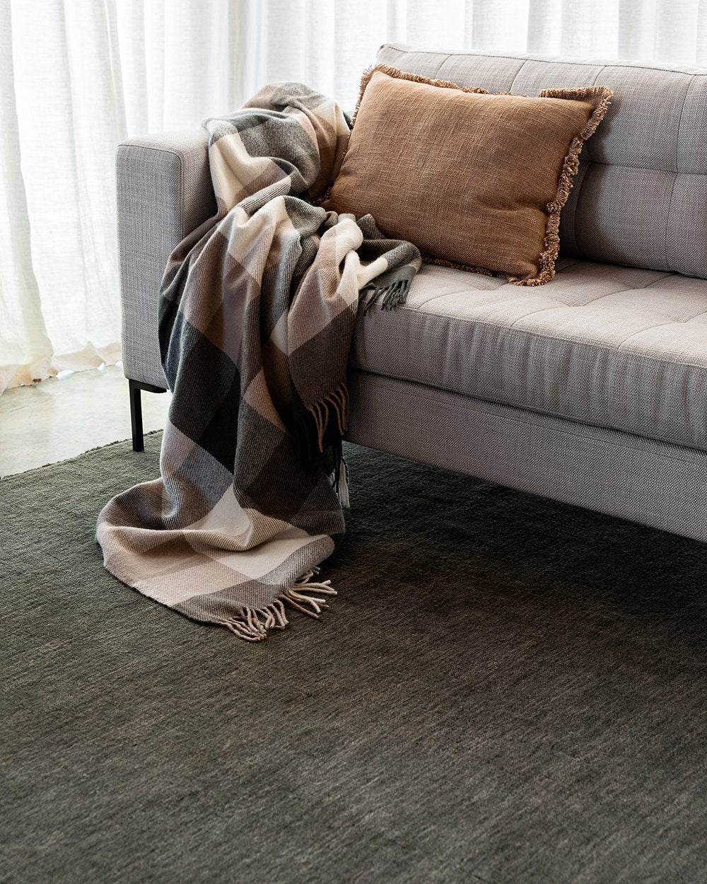 Baya | Sandringham Floor Rug  - Forest
