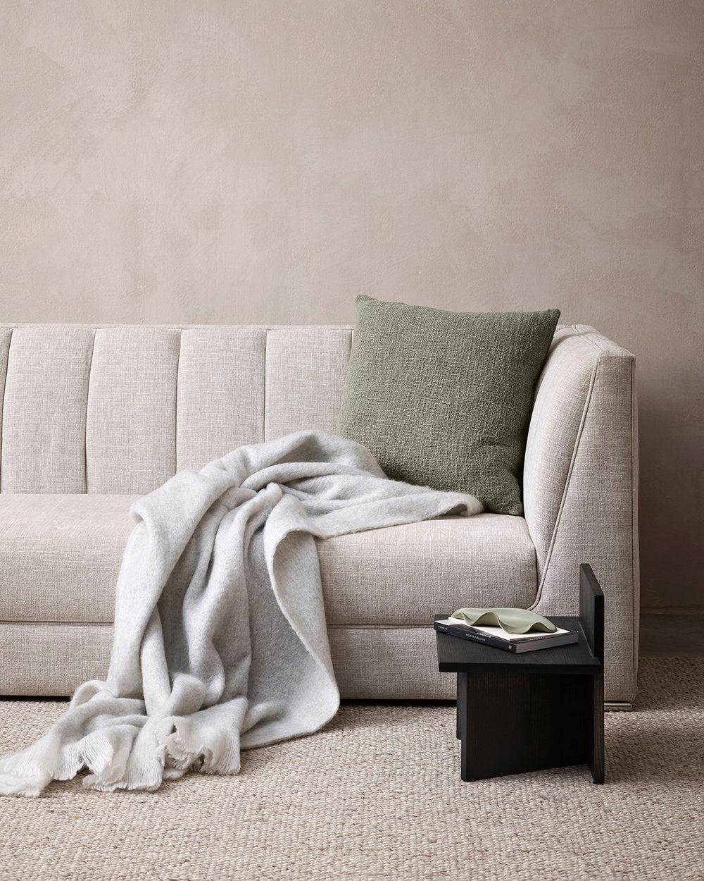 Sorrento Throw - Silver 125 x 150cm