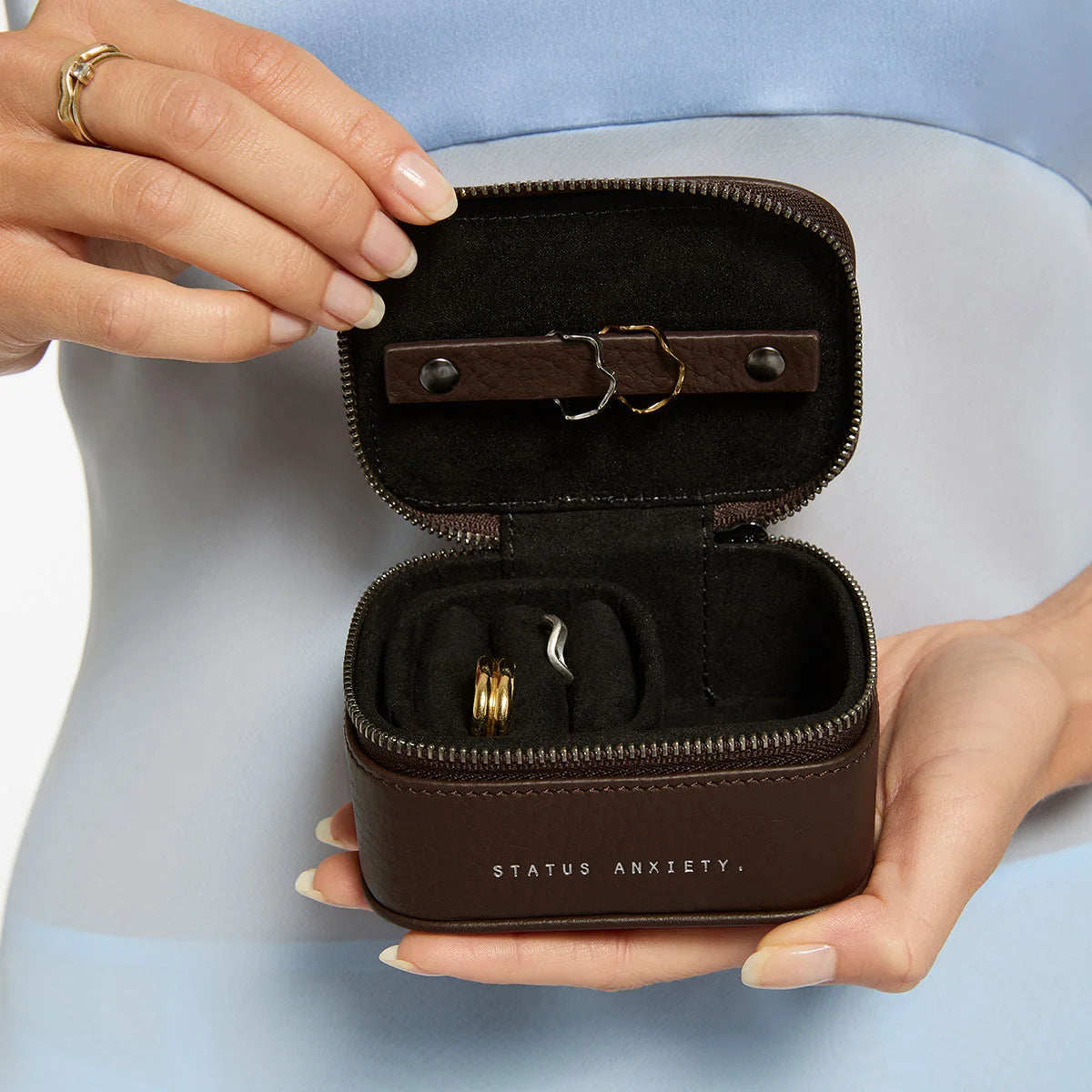 Heartbreaker Leather Jewellery Case