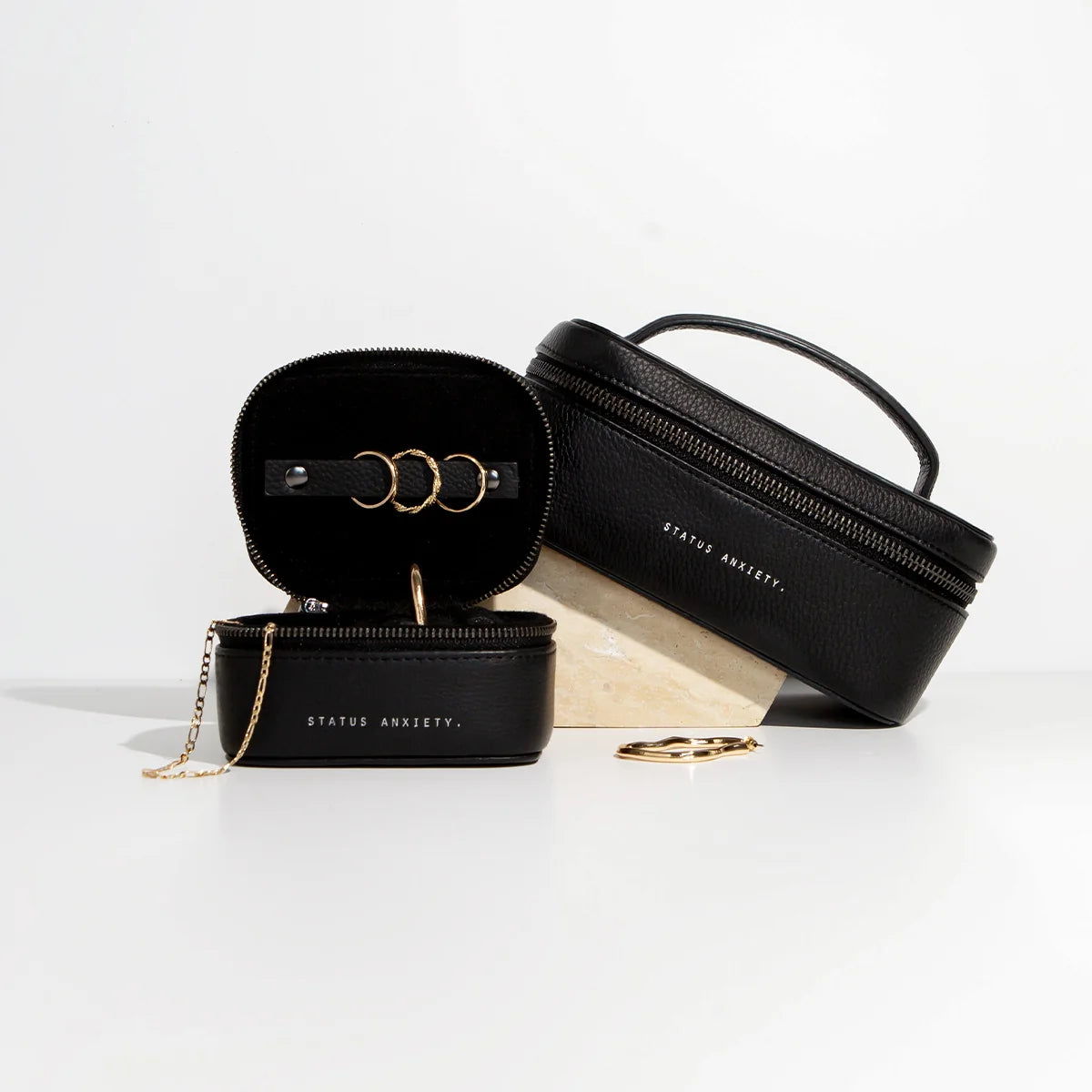 Heartbreaker Leather Jewellery Case