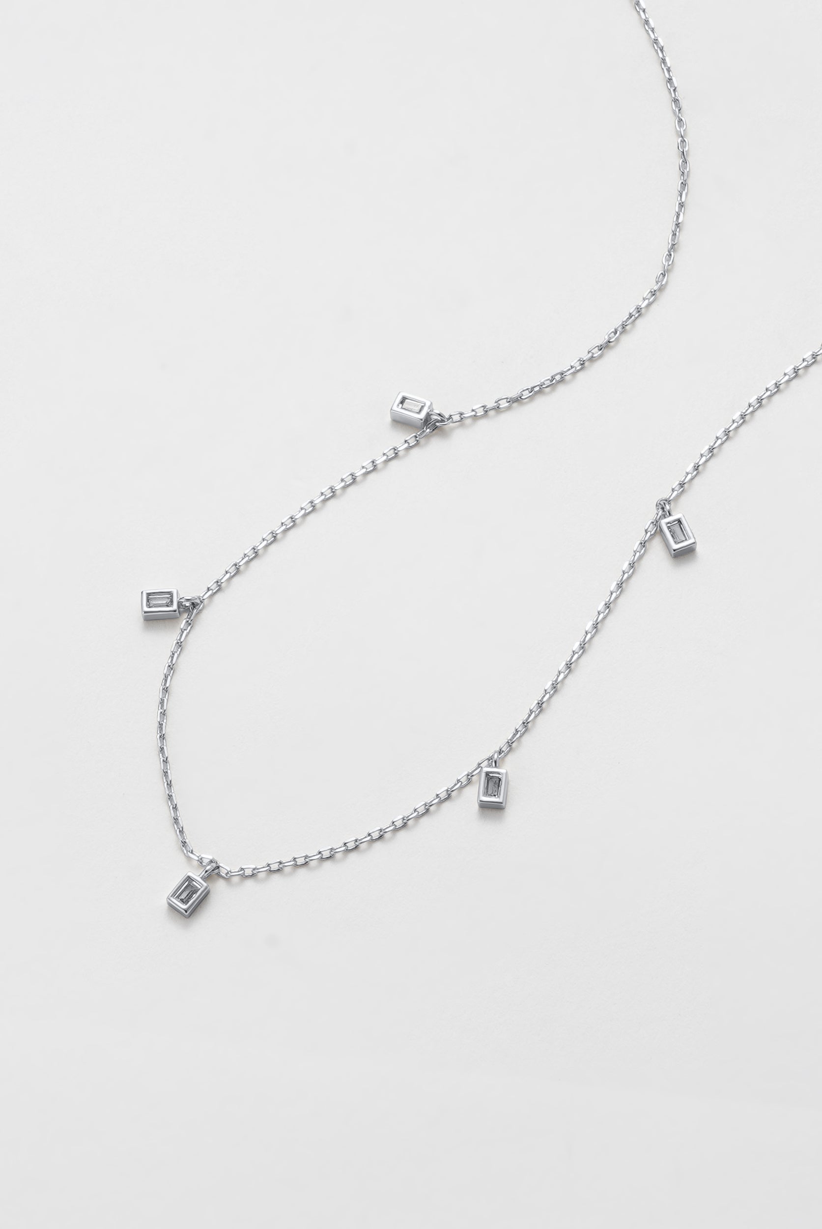 Baguette Mini Necklace