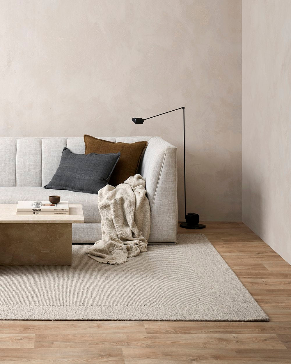 Baya | Vermont Floor Rug  - Driftwood